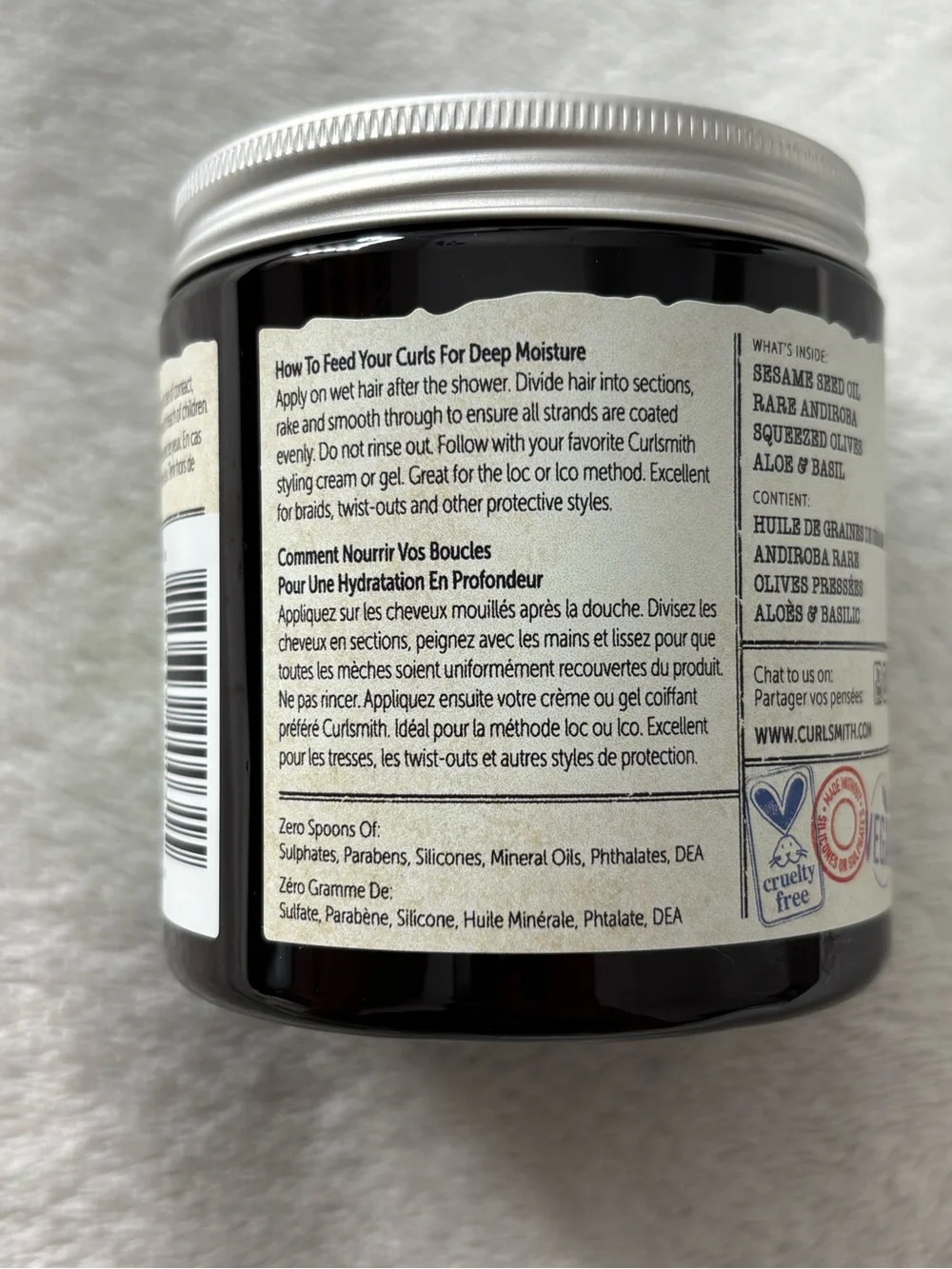 Curlsmith Moisture Recipe Oil-In-Cream 8 fl oz
